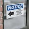 Signmission Fuel Shutoff Push Button (Left Arrow) Sign With Symbol, 5 in W x Rectangle, Vinyl Decal OS-2PACK-NS-D-35-L-12941 - alternate 3